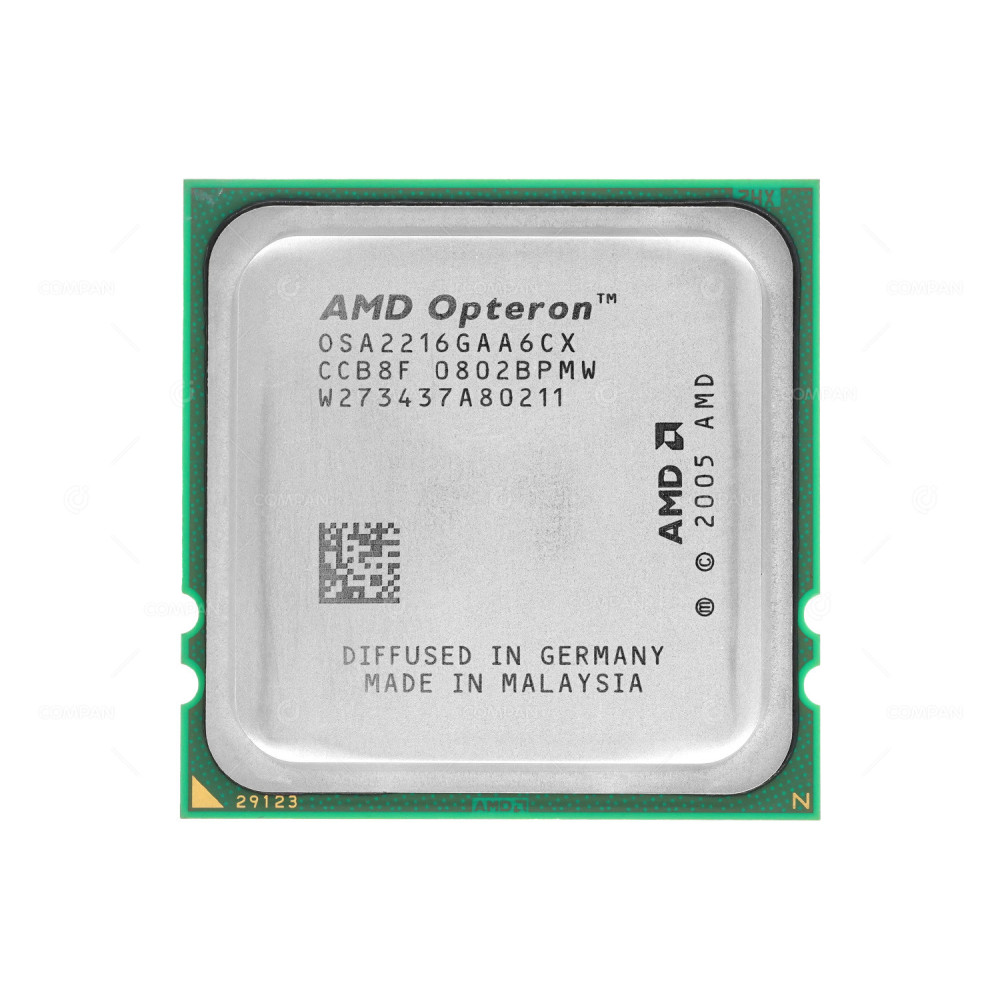 OSA2216GAA6CX  AMD OPTERON 2216 2.40GHZ 2-CORE 2MB L2 CACHE 95W SOCKET F